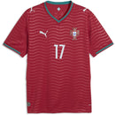 Camisola Portugal Principal 26/27 - Mundial 2026 - Rafael Leão 17
